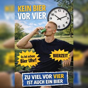 Kein Bier vor 4