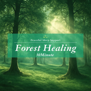 睡眠用ヒーリングミュージック ゆったりとしたギターの音で爆睡 (自律神経を整える睡眠用 森 鳥)