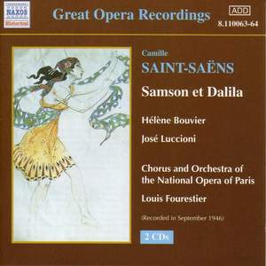 Samson et Dalila, Op. 47:Act II: Mon coeur s'ouvre a ta vox...