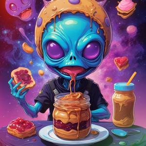 PEANUTBUTTER & SPACE JAM (feat. TrippyThaKid, Ghostly Mo & Jacob Jordan)