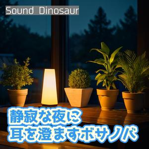 ゆっくりと時が過ぎる夜のバルコニー