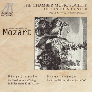 Divertimento for Two Horns and Strings in B-Flat Major, K. 287: I. Allegro