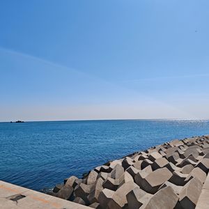 2026年3月18日人生第一次看到蓝色无边的大海