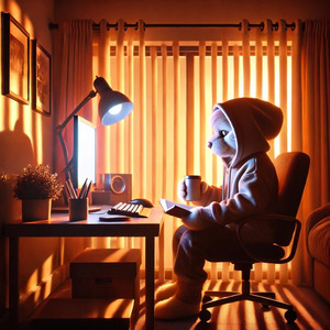 静かな波の音に包まれて