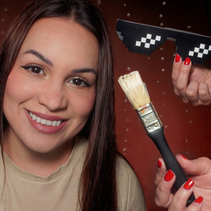 Tu renacer con pintura facial y brochas suaves