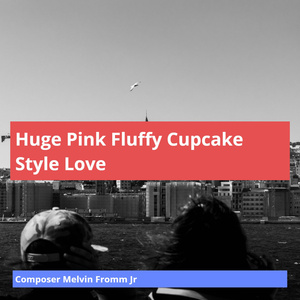 Huge Pink Fluffy Cupcake Style Love