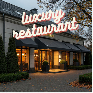 高級レストラン　ムード