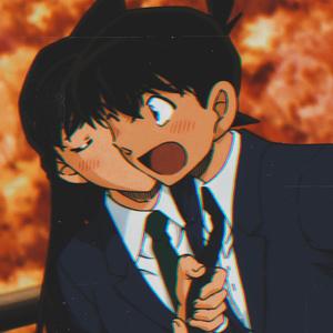 新一と蘭