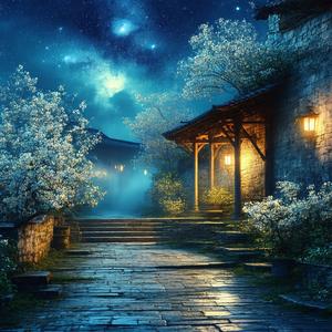 春夜峡州田侍御长史津亭留宴得筵字