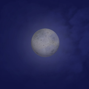 Одинокая Луна