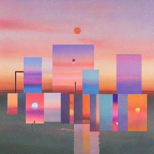 落日大道的梦想交融