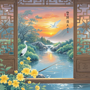 窗外暨景