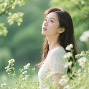 我是春天新长出的人