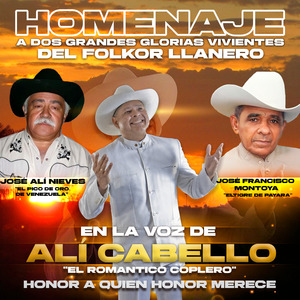 Homenaje A Dos Grandes Glorias Vivientes Del Folklore Llanero: Sentimiento Apureño / Caminos De Apure Adentro / Costas Del Capanaparo / Por Un Lazo De Amistad / Cucarachero Araucano / Romance Junto Al Molino / Me Vine Arrendando Un Potro