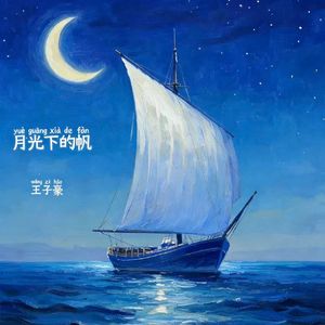月光下的帆