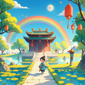 《早发白帝城》唐朝·李白