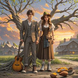 老槐树的年轮-难赴