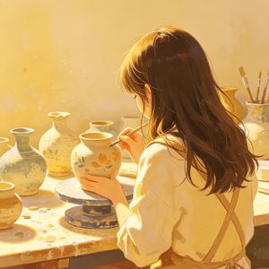 旧釉未干
