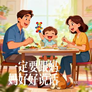 一定要跟妈妈好好说话