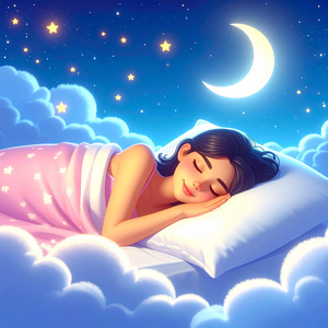 Luz De Luna Descansando