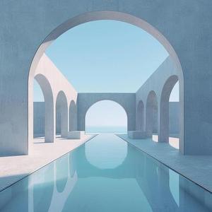 画了一个温暖的家