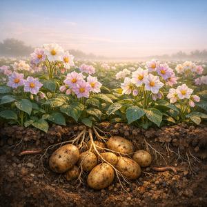 감자꽃의 색, 생명의 빛 (The Colors of Potato Flowers)