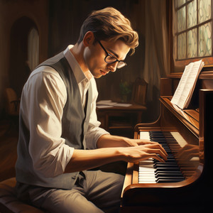 Resonancia Reflexiva: Búsqueda Melódica Tranquila En Piano