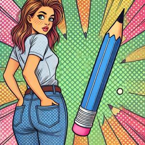 Ich bin Bella Buntstift