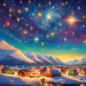 Música Nocturna De Paisaje Soñador Para El Descanso