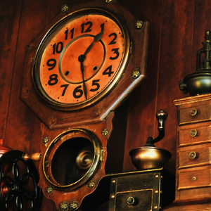 時計が鳴りますボンボンボン