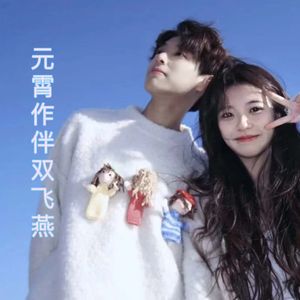 云霄作伴双飞燕