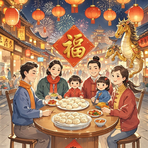 龙马闹春