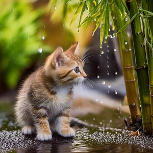 静かな雨粒のメロディ