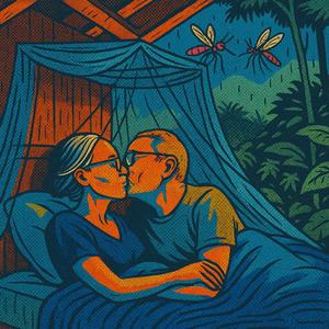 Under my mosquito net