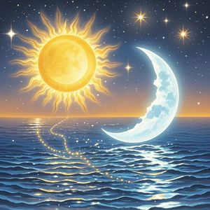 太阳对月亮的爱