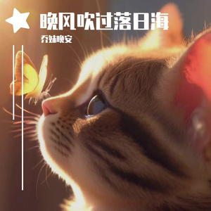 晚风吹过落日海