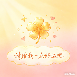 请给我一点好运吧