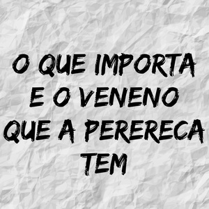 O Que Importa e o Veneno Que a Perereca Tem