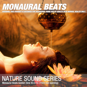 Monaural Beats Golden Sine 83.0 Hz (Third eye opening) 04