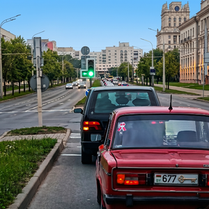Наклейка на заднем стекле
