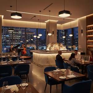 Атмосфера роскошного заведения