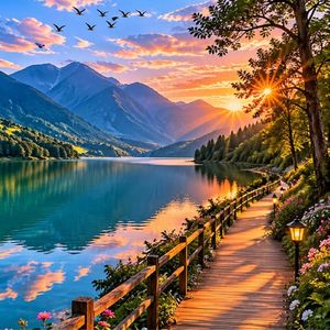 Dreamy Country Horizon
