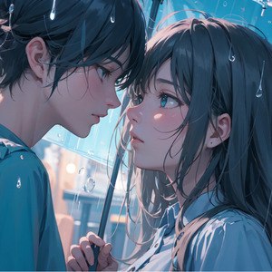 0.1mmの距離 (male)