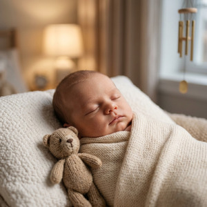 やさしい風に揺れるウィンドチャイム