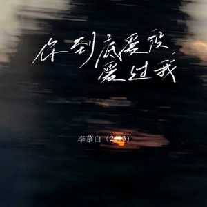 你到底爱没爱过我