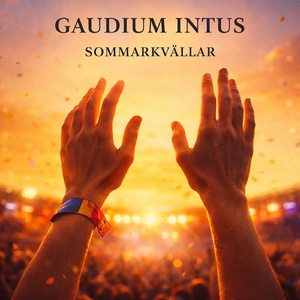 Stadion i sommarkväll