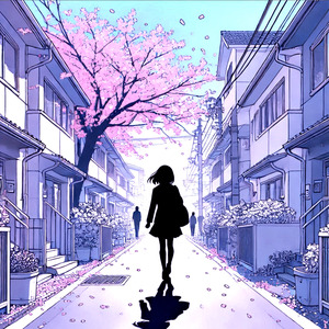 別れ際の花びら