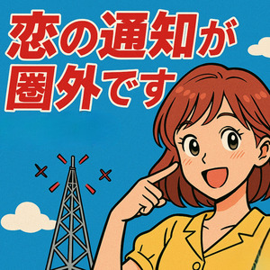 恋の通知が圏外です