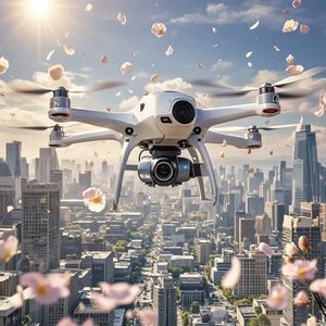 翱翔蓝天（航拍音乐）