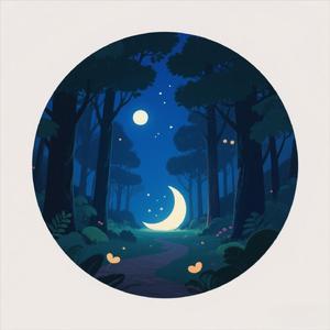 静夜幽梦 (竹林微风+白噪音+放松解压+助眠音乐)